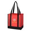 Non-Woven Two-Tone Shopper Tote Bag