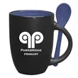 12 Oz. Spooner Mug - Black With Ocn