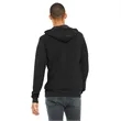 BELLA+CANVAS Unisex Sponge Fleece Full-Zip Hoodie.