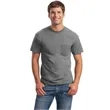 Gildan - Ultra Cotton 100% US Cotton T-Shirt with Pocket.