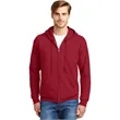 Hanes - EcoSmart Full-Zip Hooded Sweatshirt.