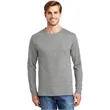 Hanes - Authentic 100% Cotton Long Sleeve T-Shirt.