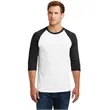 Gildan Heavy Cotton 3/4-Sleeve Raglan T-Shirt.