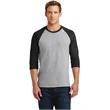 Gildan Heavy Cotton 3/4-Sleeve Raglan T-Shirt.