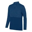 Augusta Sportswear Shadow Tonal Heather Quarter-Zip