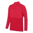 Augusta Sportswear Shadow Tonal Heather Quarter-Zip