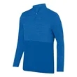 Augusta Sportswear Shadow Tonal Heather Quarter-Zip
