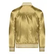 Augusta Sportswear Satin Baseball Jacket Striped Trim