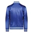 Augusta Sportswear Satin Baseball Jacket Striped Trim