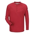 Bulwark Long Sleeve Henley Long Sizes