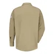 Bulwark Concealed-Gripper Pocketless Work Shirt Long Sizes