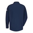 Bulwark Concealed-Gripper Pocketless Work Shirt Long Sizes