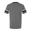 Augusta Sportswear Youth V-Neck Jersey with Striped Sleeves