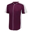 Augusta Sportswear Full Button Baseball Jersey