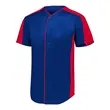 Augusta Sportswear Full Button Baseball Jersey