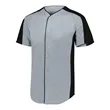 Augusta Sportswear Youth Full Button Baseball Jersey