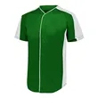 Augusta Sportswear Youth Full Button Baseball Jersey