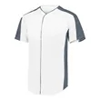 Augusta Sportswear Youth Full Button Baseball Jersey