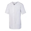 Augusta Sportswear Pinstripe Full Button Baseball Jersey
