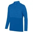 Augusta Sportswear Shadow Tonal Heather Quarter-Zip