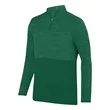 Augusta Sportswear Shadow Tonal Heather Quarter-Zip