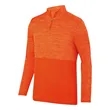 Augusta Sportswear Shadow Tonal Heather Quarter-Zip