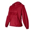 Augusta Sportswear Packable Half-Zip Hooded Pullover Jacket