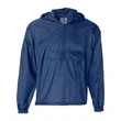 Augusta Sportswear Packable Half-Zip Hooded Pullover Jacket