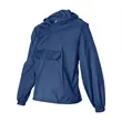 Augusta Sportswear Packable Half-Zip Hooded Pullover Jacket