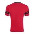 Augusta Sportswear Youth V-Neck Jersey with Striped Sleeves