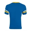 Augusta Sportswear Youth V-Neck Jersey with Striped Sleeves