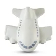 Prime Line Airplaine Shape Stress Ball