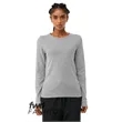 Ladies' Micro Ribbed Long-Sleeve T-Shirt