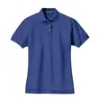 Port Authority Ladies Heavyweight Cotton Pique Polo.