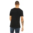 Unisex Textured Jersey V-Neck T-Shirt