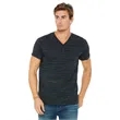 Unisex Textured Jersey V-Neck T-Shirt
