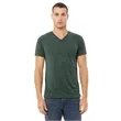 Unisex Textured Jersey V-Neck T-Shirt