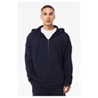 Unisex Sponge Fleece DTM Full-Zip Hooded Sweatshirt