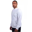 Adult Sueded French Terry Pullover Sweatshirt
