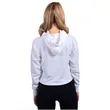 Ladies' Cropped Pullover Hooded Sweatshirt