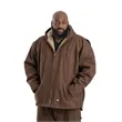 Men's Heartland Washed Duck Hooded Work Coat