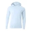 Men's Cooling Performance Long-Sleeve Hooded T-shirt