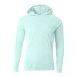 Men's Cooling Performance Long-Sleeve Hooded T-shirt