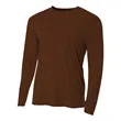 Youth Long Sleeve Cooling Performance Crew Shirt