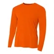 Youth Long Sleeve Cooling Performance Crew Shirt