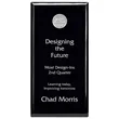 Black Plaque - 6" x 12"