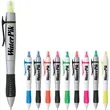 Dual-Tip Ballpoint Pen-Highlighter