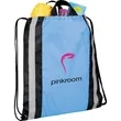 Small Reflective Drawstring Bag