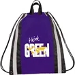 Small Reflective Drawstring Bag