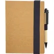 5.5"x 7" Eco Perfect Bound Notebk w/ Pen